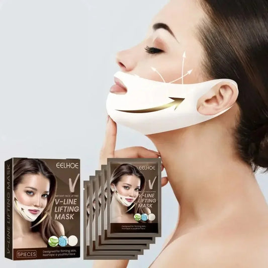 V Shape Slimming face mask Patch Lifting Sagging Facial Skin Deep Nourishment Masks Korea Face Care Products