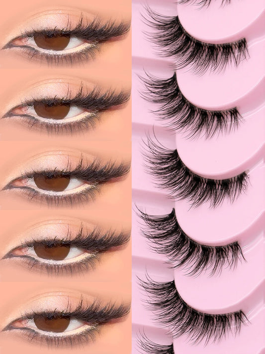 Cat Eye Lashes Create Natural Look Half Eye Lashes