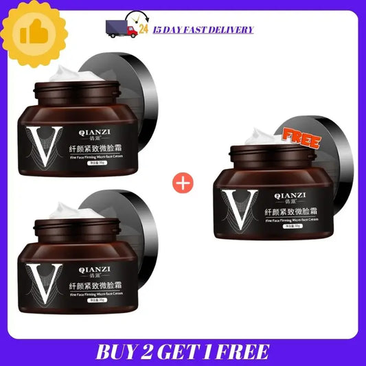 V Shape Slimming Cream Firming Face-lift Remove Masseter Muscle Double Chin Tighten Mandibular Fat Burning Cream Fade Neck Lines